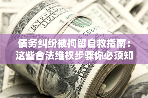 济南债务纠纷被拘留自救指南：这些合法维权步骤你必须知道！