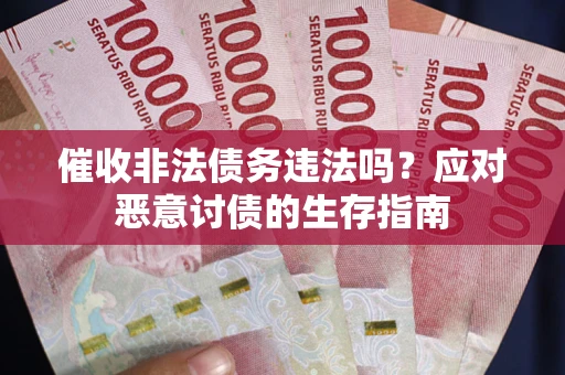 济南催收非法债务违法吗？应对恶意讨债的生存指南