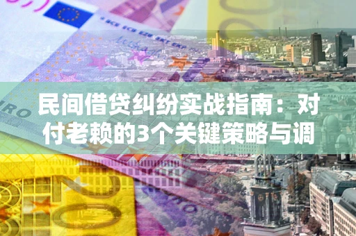 济南民间借贷纠纷实战指南：对付老赖的3个关键策略与调解盲区解析